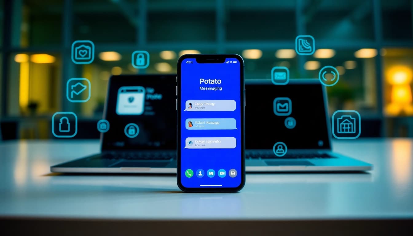 Experience Potato下载 on your mobile device for secure messaging.