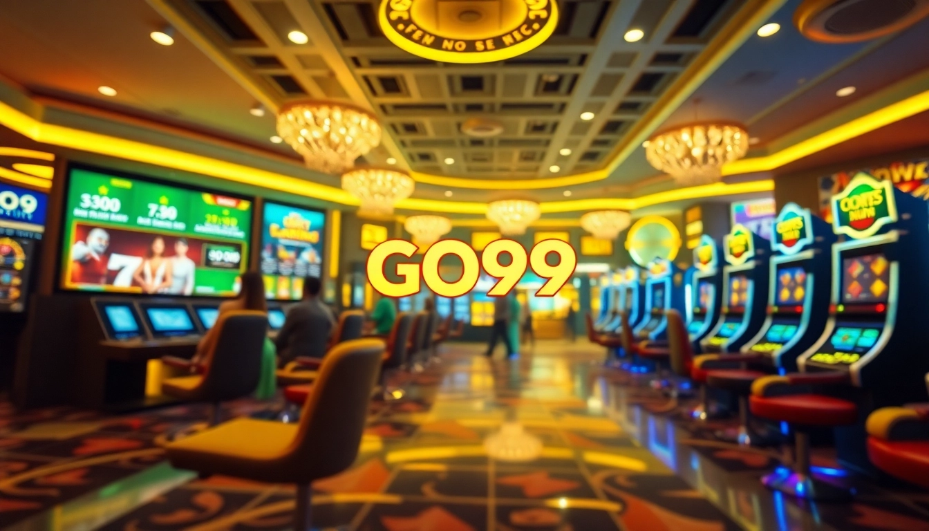 Engaging representation of GO99 online casino interface with diverse gaming options.