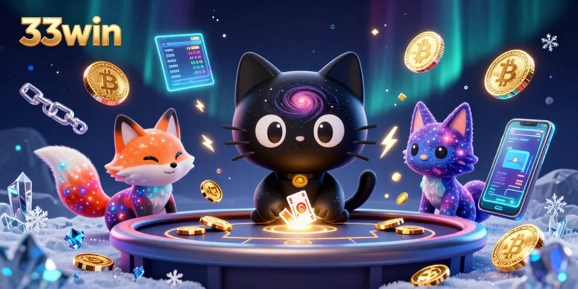 Experience thrilling gameplay with 33win in a vibrant cosmic casino setting.