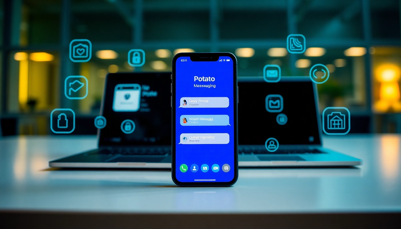 Experience Potato下载 on your mobile device for secure messaging.