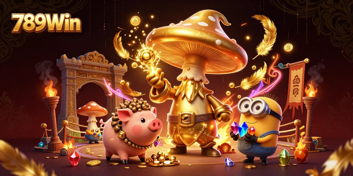 Win big at 789Win with exciting casino-themed adventures featuring magical characters.