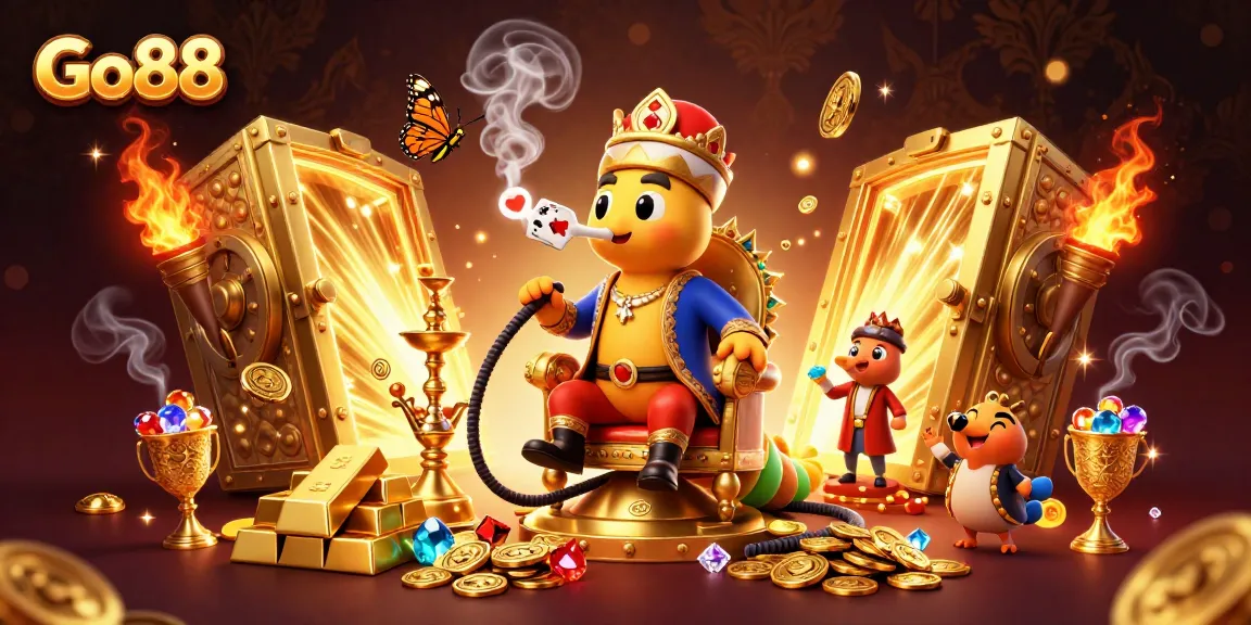 Experience live gameplay action at Go88 with exciting casino elements and vibrant graphics.