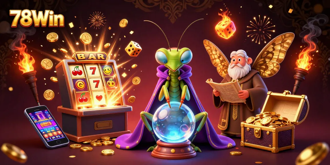 Engage with 78Win and experience thrilling casino excitement through a vibrant 3D illustration