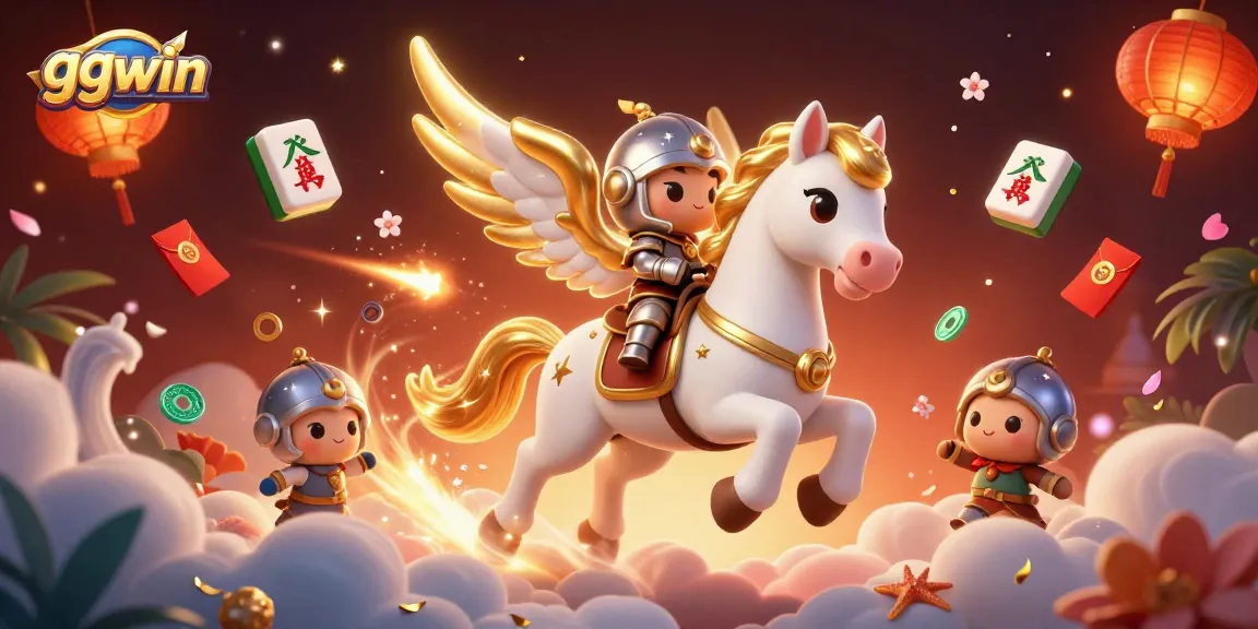 Win big with exciting games at ggwin in this illustration of celestial adventures.