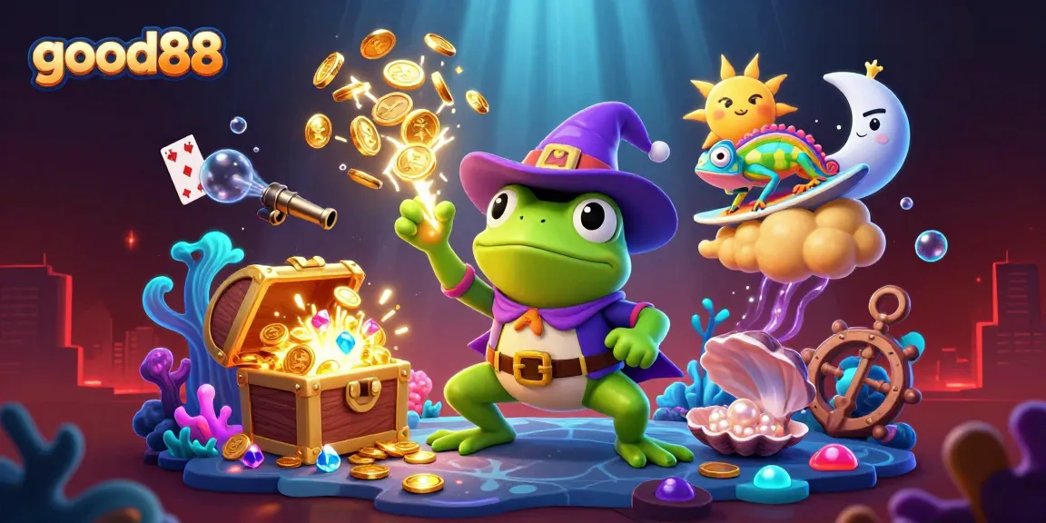 Win big at good88 with exciting gameplay and vibrant casino-themed 3D characters.